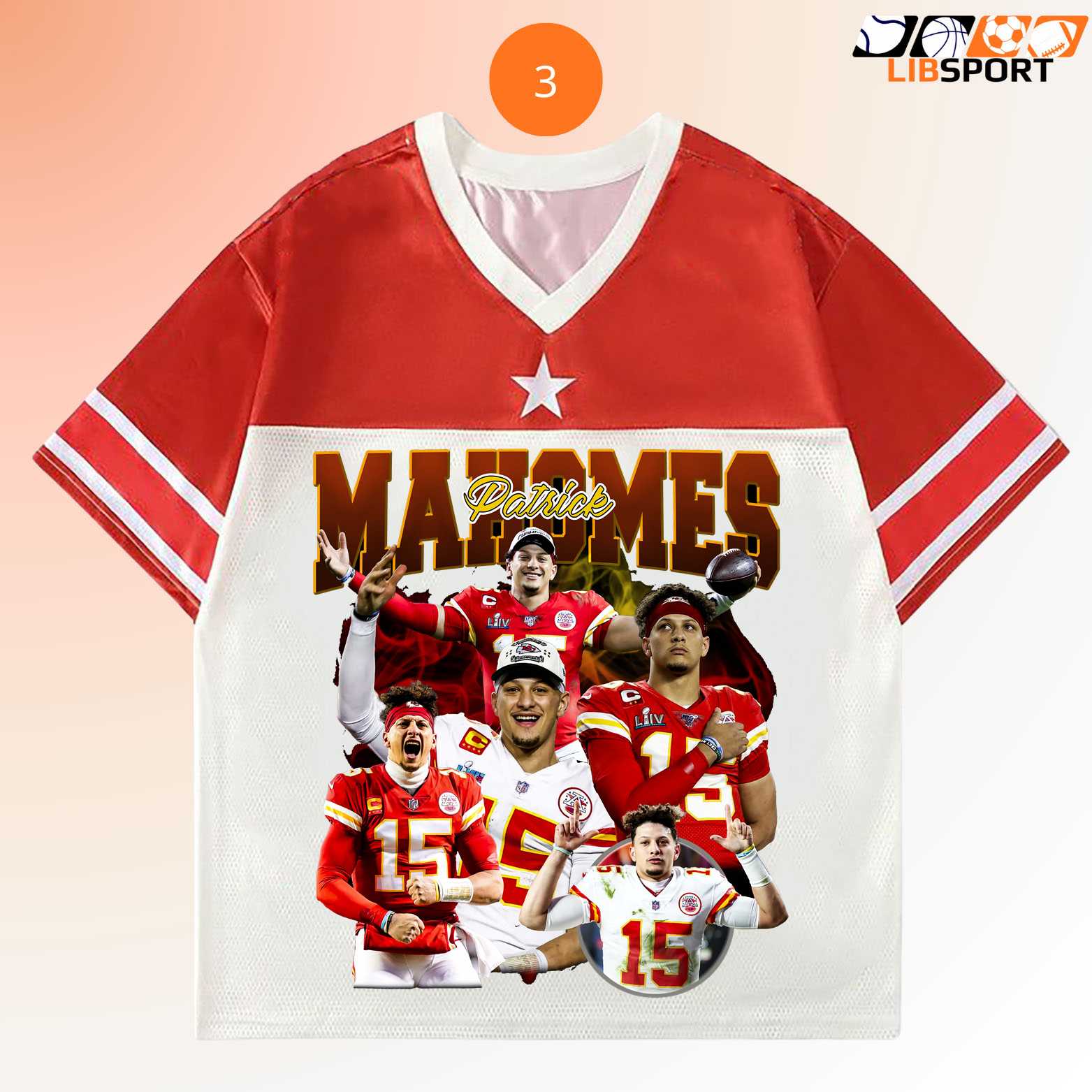 Patrick Mahomes Jersey, Kansas City Chiefs Shirt, Unisex Game Day Tee